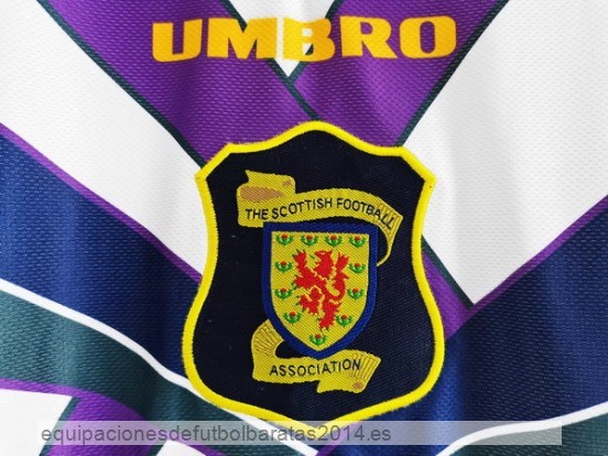 Nuevo 2ª Camiseta Escocia Retro 1994 1996 Blanco Baratas